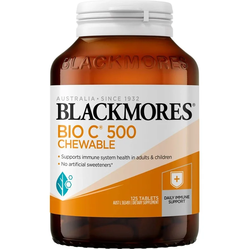 Blackmores 澳佳宝天然维生素C咀嚼片(125片)